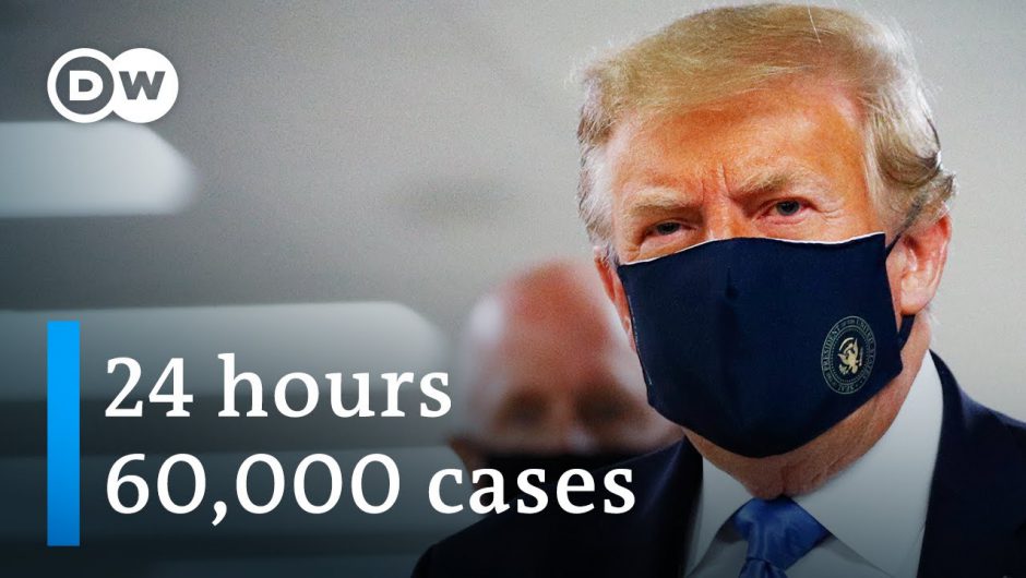 Coronavirus USA: Donald Trump wears mask in public | DW News