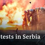 Serbia protests against the government's coronavirus response turn violent | DW News