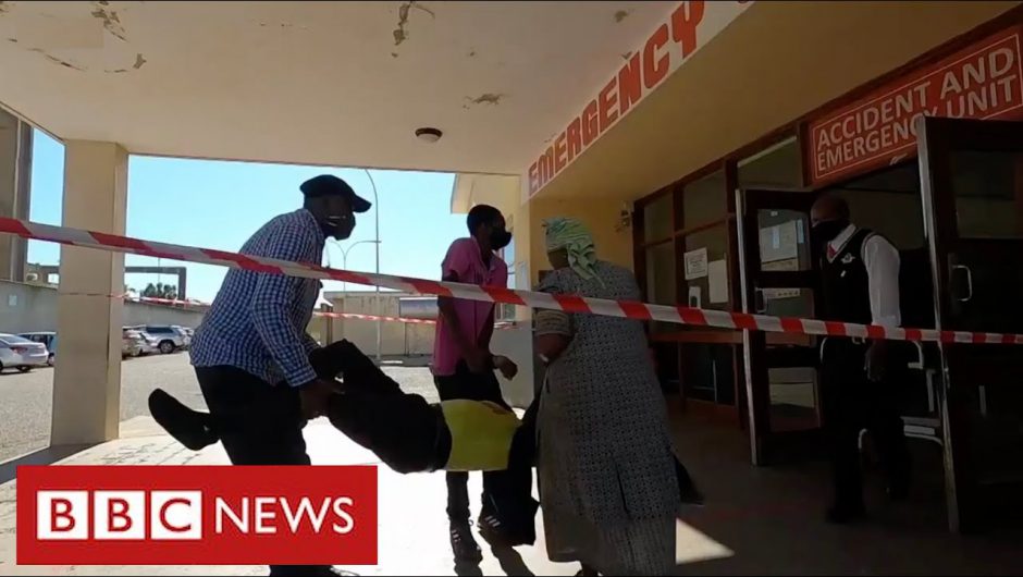 South Africa endures coronavirus crisis as health services collapse  – BBC News