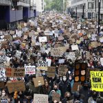 Thousands join anti-racism demonstrations across the UK – BBC News