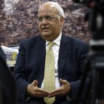 Top Palestinian official Erekat ‘critical’ from COVID-19