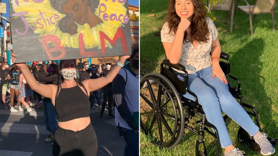 Woman in wheelchair after catching COVID-19 at BLM rally: reports