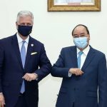 Trump’s national security advisor and his entourage were said to be treated as ‘human petri dishes’ in Vietnam, as the US COVID-19 outbreak worsens every day