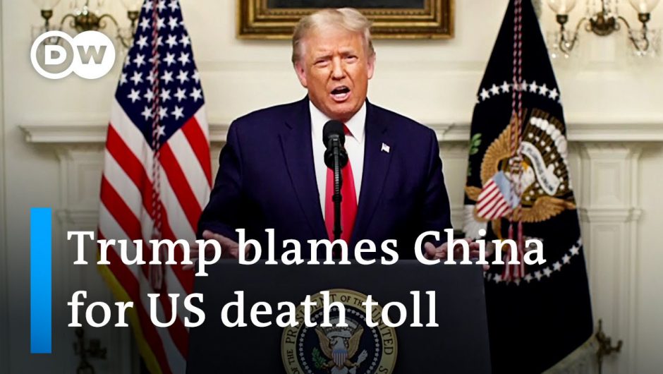 Trump lays blame on China as the US records more than 200.000 COVID deaths | DW News