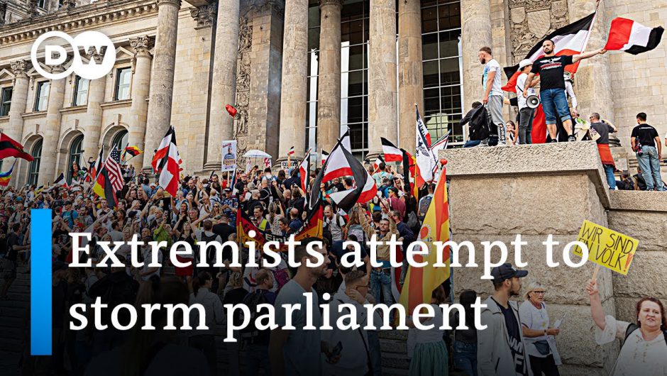 Germany shocked by far-right protesters trying to enter Parliament | DW News