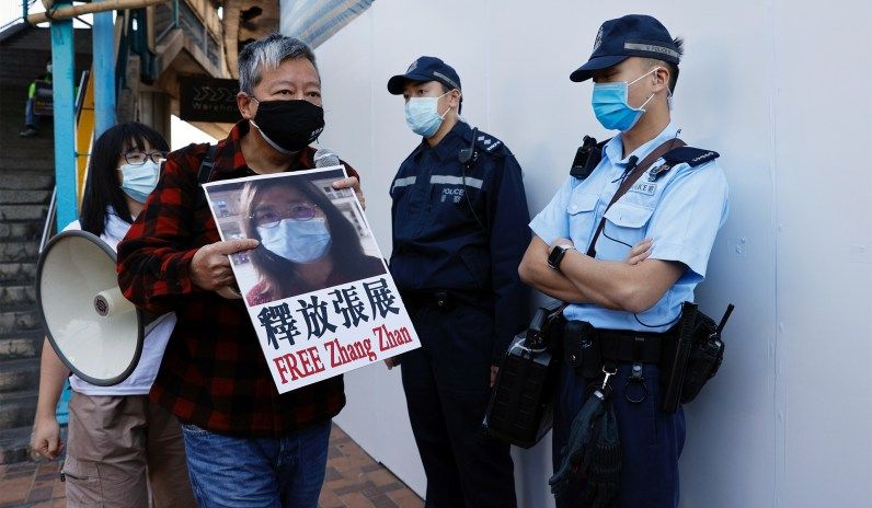 Chinese Citizen Journalist Sentenced to Four Years for Coronavirus Reporting