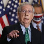 Mitch McConnell acknowledged pressure to deliver more COVID-19 stimulus and said he thinks Congress can do it this month