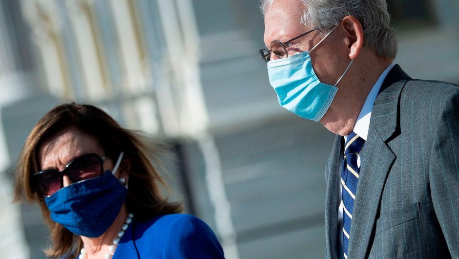 Nancy Pelosi and Chuck Schumer just embraced a $908 billion coronavirus relief plan in a huge concession to get federal aid out the door quickly