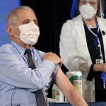 Fauci joins the coronavirus vaccine parade, as Trump sits it out