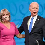 President-elect Joe Biden and incoming first lady Jill Biden will get their first coronavirus vaccine dose on Monday