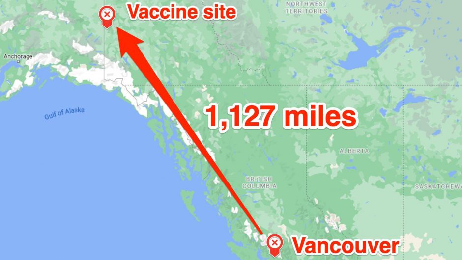 Canadian couple who traveled more than 1,000 miles to get COVID-19 vaccines meant for vulnerable Indigenous people could face jail time