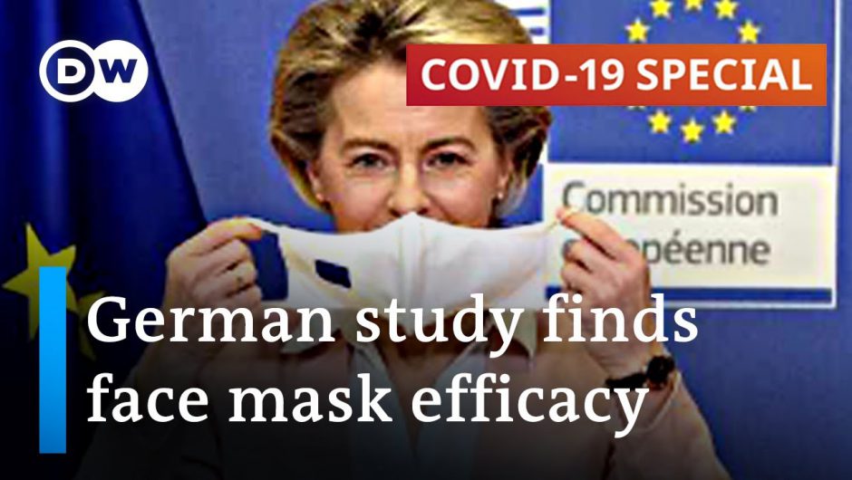 Face masks reduce new infections significantly, German study finds | COVID-19 Special