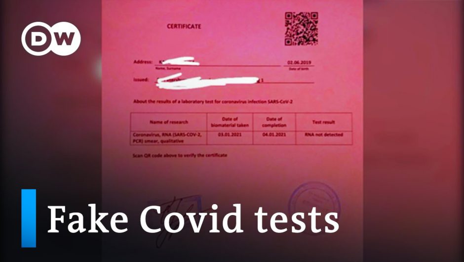 DW gets fake negative Covid test on messaging app Telegram | DW News