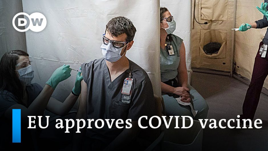 European Union approves BioNTech-Pfizer COVID vaccine | Coronavirus Update