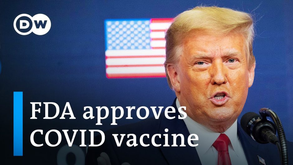 Trump announces BioNTech-Pfizer coronavirus vaccine rollout | DW News