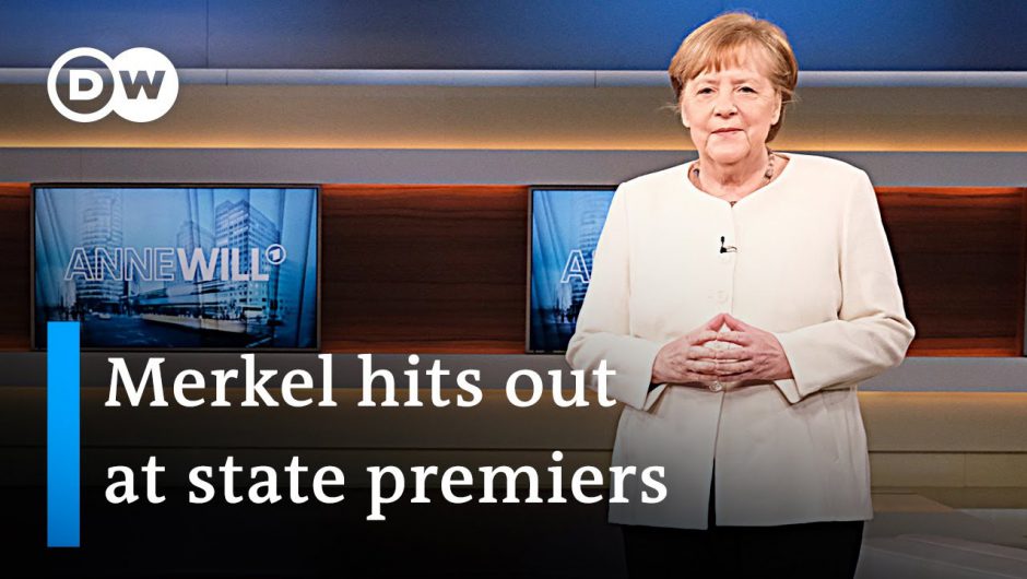 Angela Merkel pushes for tighter coronavirus restrictions in Germany | DW News