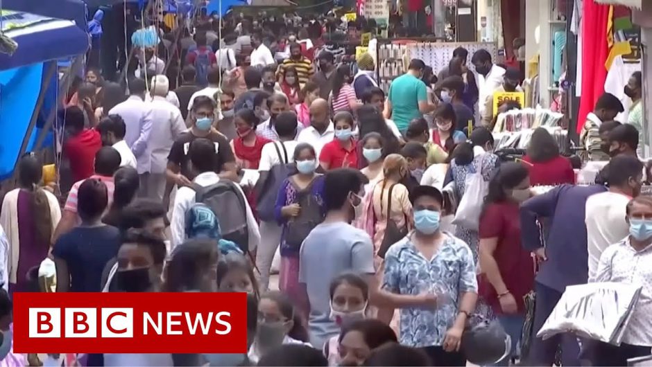 Covid: India's coronavirus outbreak in 200 seconds – BBC News