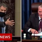 Two US senators have clashed over the wearing of face masks in the chamber – BBC News