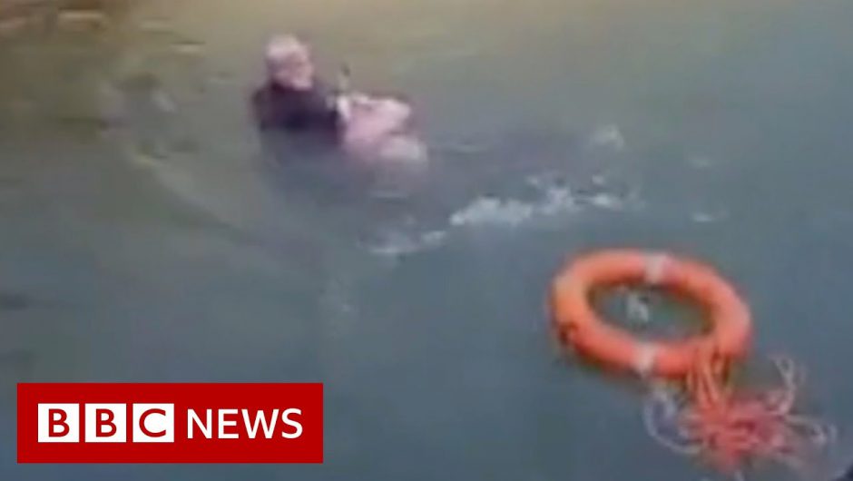UK diplomat saves drowning student in China – BBC News