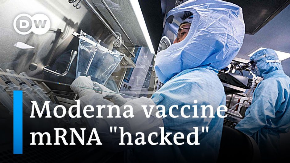 Moderna mRNA 'hacked' by scientists, posted online | DW News