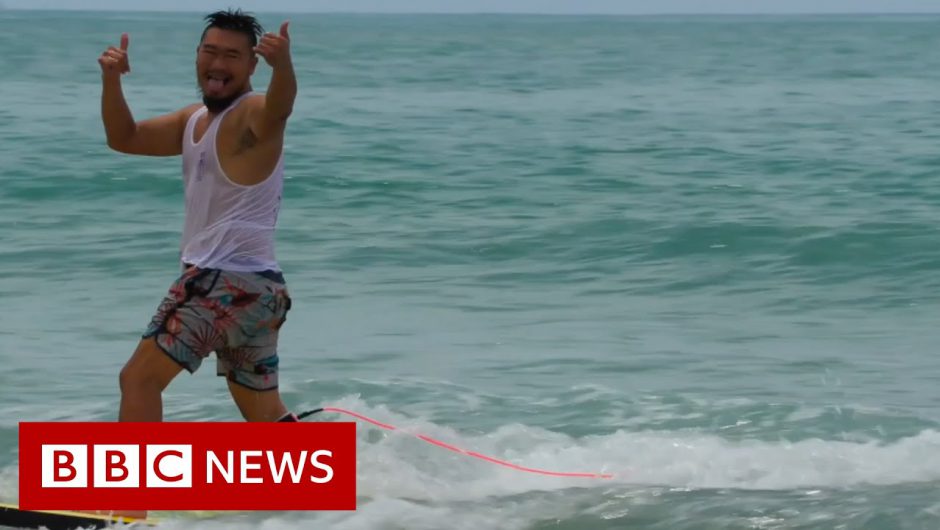 China's coronavirus-fuelled surfing boom – BBC News